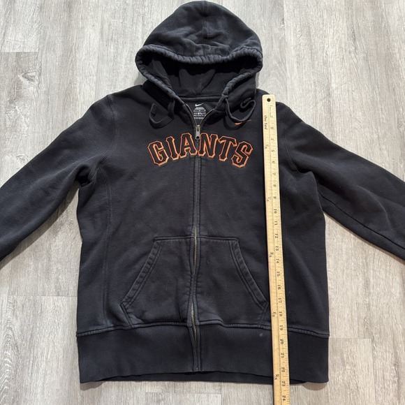Nike San Francisco Giants Hoodie Womens Large MLB Baseball Full Zip Jacket - Picture 5 of 7